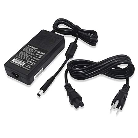 Delippo 19.5V 6.7A 130W Laptop AC Adapter Laptop Charger Tablet Power Supply Compatiable for XPS 9570 Precision M3800 XPS 15 (9530) XPS 15 (9950) XPS 15 2018 9570 with Power Cable(26 Month Warranty)