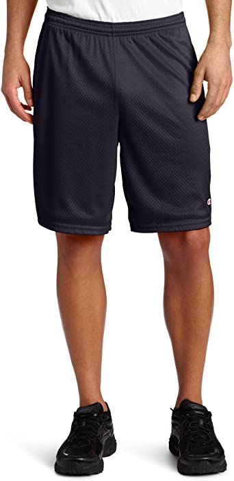 Champion Men's Long Mesh Short with Pockets