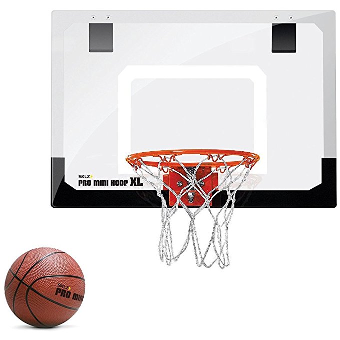 SKLZ HP01-000-02 Office room door basket basket Pro Mini Hoop XL white/orange