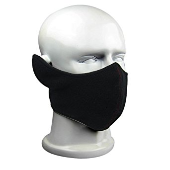 Voberry® Men Women Half Cover Black Face Ski Mask Wind Resistant Winter Snow Balaclava