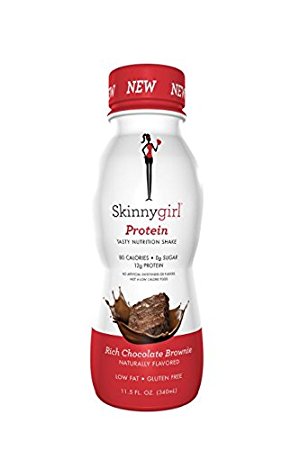 Skinnygirl Ready to Drink Protein Shake Rich Chocolate Brownie, 1 Pack (Pack of 2)