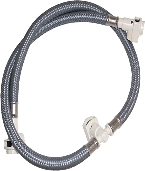 Moen 114299 Widespread Bathroom Sink Faucet Replacement Hose Kit with Duralock Connections