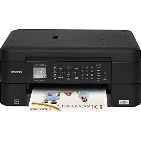 Brother MFC-J485DW Color Inkjet All-In-One Inkjet Print, Copy, Scan, Fax Duplex