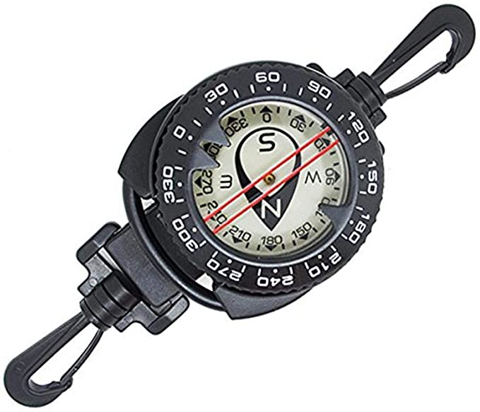 Scuba Choice Diving Dive Compass with Retractor