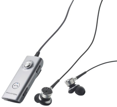 Phiaton PS 210 BTNC Bluetooth 3.0 Active Noise Cancelling Stereo Earphones with Mic
