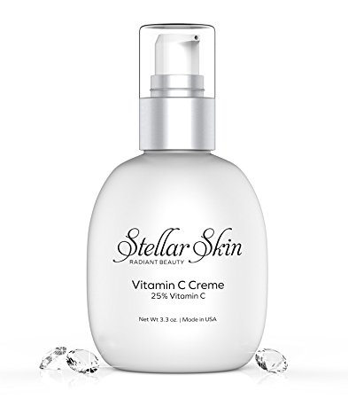 Vitamin C Face Cream - Best Daily Moisturizer for Anti Wrinkle and Vibrant Skin, Restores Skins Natural Moisture, Stimulate Collagen Regeneration, Anti Aging Skin Care Products from Stellar Skin