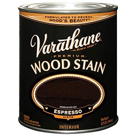 Varathane 241412H Premium Wood Stain, Quart, Espresso