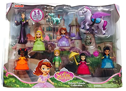 Sofia The First Deluxe Friends Collection 14 piece