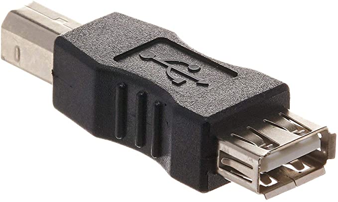 DSYJ DSYJ-01252 USB Type A Female to USB Type B Male Adapter (USB_A_F-USB_B_M)