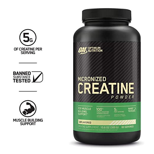 OPTIMUM NUTRITION Creatine Powder, Unflavored,  300 Gram