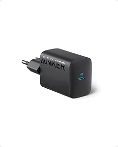 30W USB-C Ladegerät, Anker 312 USB-C Netzteil, Kompaktes High-Speed Schnellladegerät für iPhone 15/14/13 Serie, Samsung S23, MacBook Air, Pixelbook, iPad Pro und weitere (ohne Ladekabel)