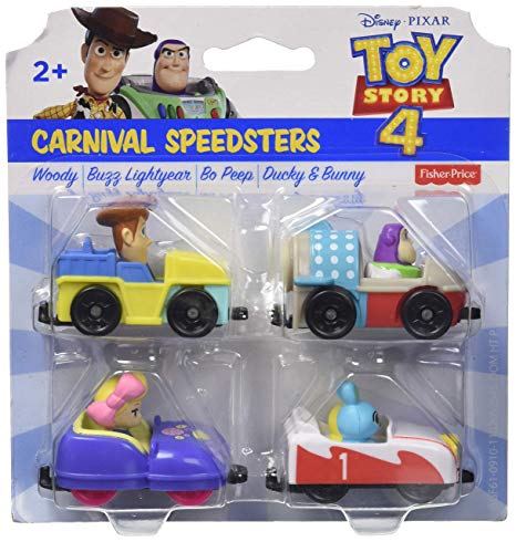 Toy Story Fisher-Price Disney Pixar 4 Carnival Speedsters