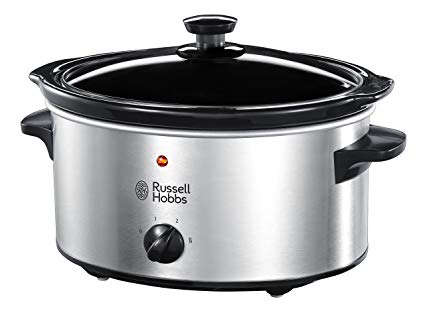 Russell Hobbs Slow Cooker 23200, 3.5 L - Stainless Steel Silver