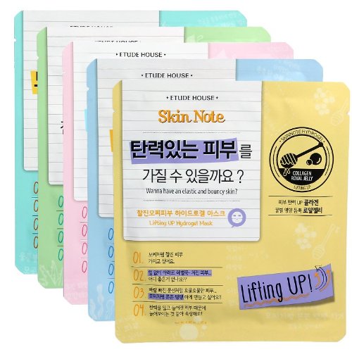 ETUDE Skin Note Hydro-gel Mask Sheet Calming & Relaxing-Green