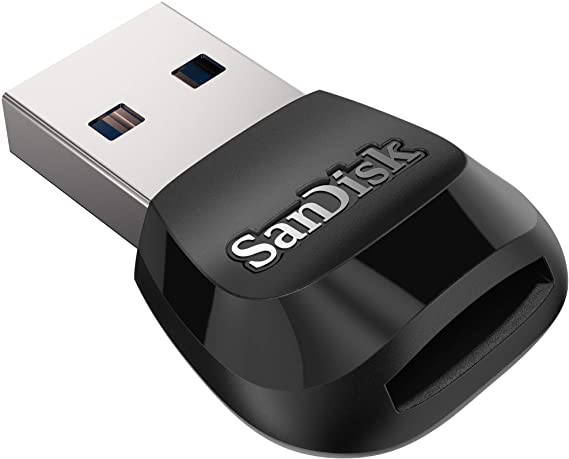 Sandisk SDDR-B531-GN6NN MobileMate USB 3.0 microSD Card Reader, Black