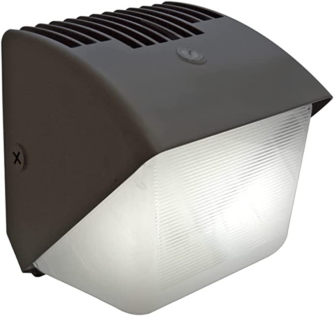 Green Light Depot 29W LED DLC Wall Pack Light - Photocell Included- Forward Throw- Replaces 175W Equivalent Fixture, 3839 lumens, 5000K Cool White- DLC, UL, cUL - Outdoor, Warehouse- 5 Years Warranty