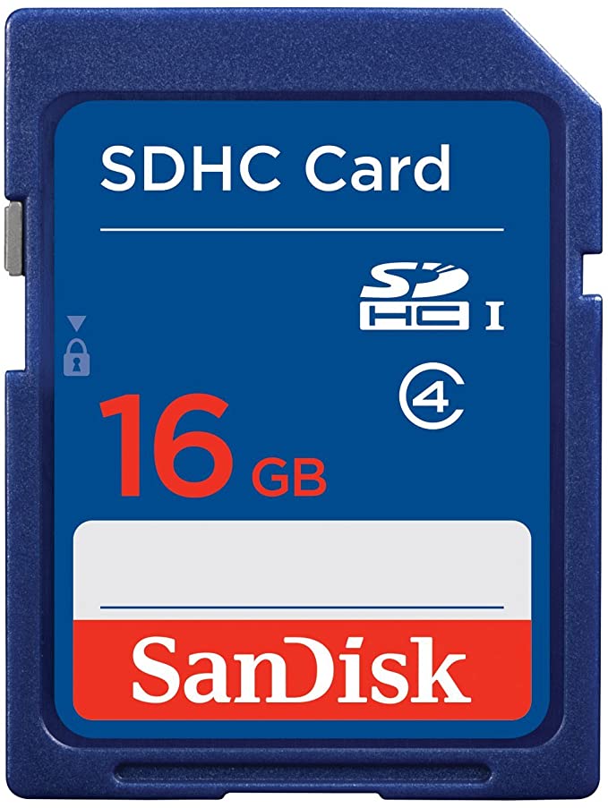 SanDisk Flash 16 GB SDHC Flash Memory Card SDSDB-016G (Label May Change)