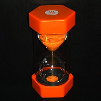 Security Fashion Hourglass 10 Minutes Sand Timer-Orange