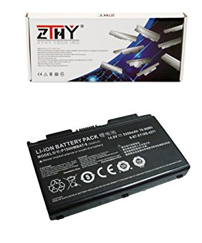 ZTHY X710S Battery for Sager Clevo 6-87-x710s-4271 6-87-X710S-4J72 6-87-x710s-4273 Series Lapotp P170HM P170EM P170 14.8v 5200mah