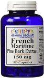 French Maritime Pine Bark Extract 150mg 180 Capsules