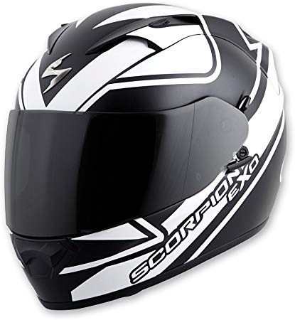 Scorpion EXO Unisex Adult EXO-T1200 Freeway White Full Face Helmet T12-3054