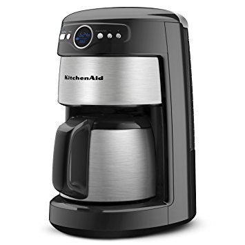 KitchenAid 12-Cup Thermal Carafe Coffee Maker, Onyx Black