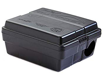 Tomcat Bait Station Outpost Works Fast with a Quick Mouse or Large Rodents | Compact Design Takes Up Less Space | Position Rat Bait Station for Vertical or Horizontal Positions | Made in USA