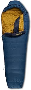 Kelty Cosmic 20 Down Mummy Sleeping Bag for Backpacking, Campers, 550 Fill Power, Recycled Fabrics with PFAS-Free DWR, Designed in Sunny Colorado, USA, 2024 Model