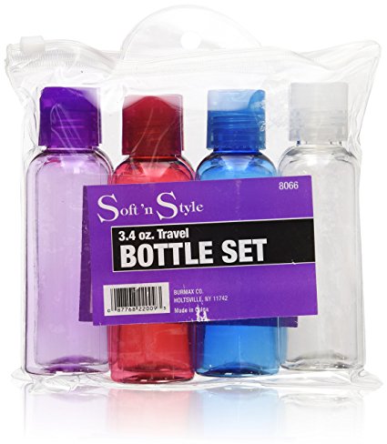 Soft'n Style Travel Bottle Set, 3.4 Ounce (Pack of 2)