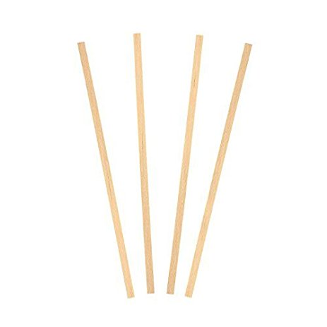 Royal 1000 Count Wood Coffee Beverage Stirrers 5.5" FamilyValue 3Packs