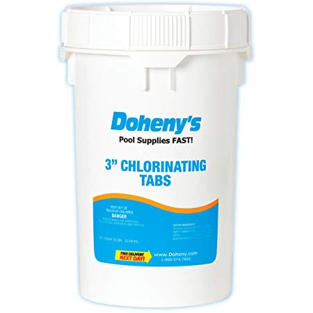 Doheny's 3 Inch Swimming Pool Chlorine Tablets 50 lbs.