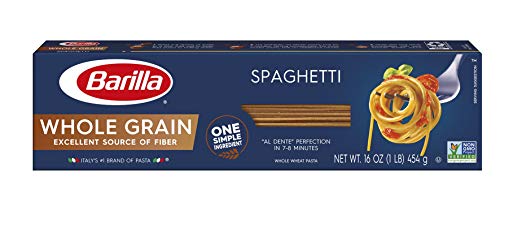 Barilla Whole Grain Pasta, Spaghetti, 16 Ounce