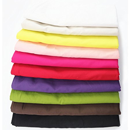 Semouna's -0 Cotton Twill Body Pillow Protector w/ Seams 21" X 60" (Fruit Green)