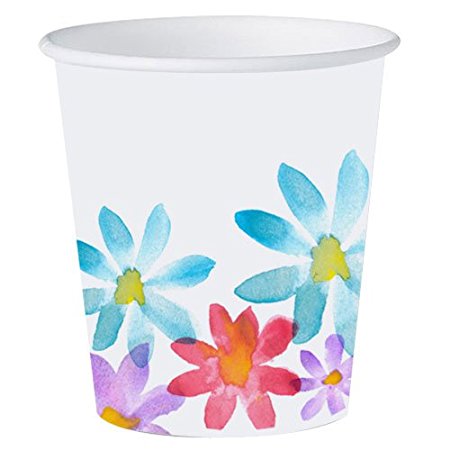 Nicole Home Collection Paper Dispenser Cups, 3-Ounce, 100-Count