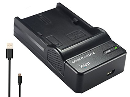 Lemix (BLC12) Ultra Slim USB Charger for Panasonic DMW-BLC12 Battery for Listed PANASONIC LUMIX DMC Series Models