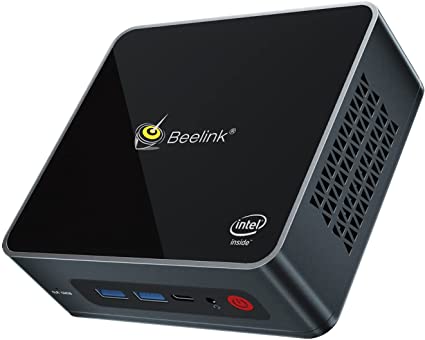 Beelink U59 Mini PC with 11th Gen Processor N5095 (Up to 2.9 GHz) Windows 10 Pro, 16G DDR4/512G SSD Mini Desktop Computer, Support 2.4G/5G Dual WiFi, BT4.0, Dual HDMI, Win11, Business Mini Computer