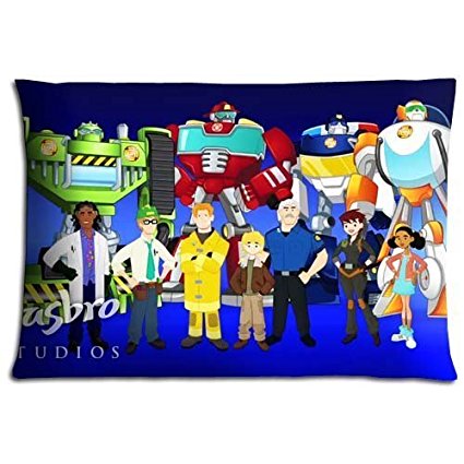20x30 20"x30" 50x76cm cushion pillow covers cases Polyester Cotton Wrinkle-free Pillow Protector Transformers Rescue Bots