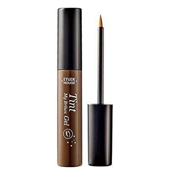 ETUDE HOUSE Tint My Brows Gel NEW #1 Brown | Long-Lasting Eyebrow Tint with Care Ingredients | Natural and Elegant Brow Color | Makeup | Kbeauty