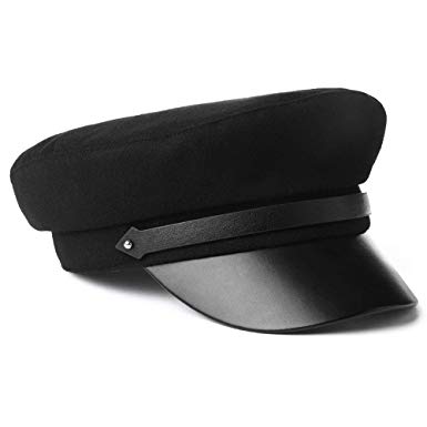 SIGGI Womens Visor Beret Newsboy Hat Cap for Ladies Merino Wool