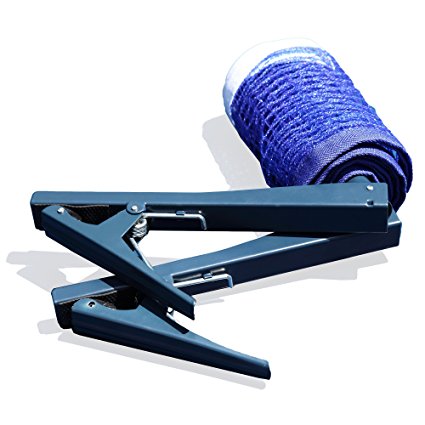 Hathaway Deluxe Table Tennis EZ Clamp Clip-On Post and Net Set