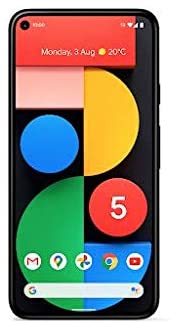 Google Pixel 5 Android Mobile Phone- 128 GB Black