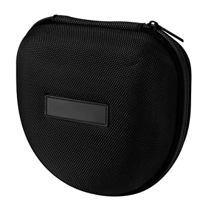 DishyKooker Hard Headphone Case Pouch Travel Bag for Marshall Major I Major II BT MID (Black)