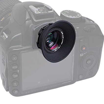 Mcoplus 1.08x-1.60x Zoom Viewfinder Eyepiece Magnifier Eyecup for Canon Nikon Pentax Sony Olympus Fujifim Samsung Sigma Minoltaz DSLR Camera