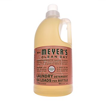 Mrs. Meyer's Clean Day Laundry Detergent-Geranium-64oz, 64 Loads