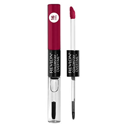 Revlon ColorStay Overtime Lipstick, Non Stop Cherry