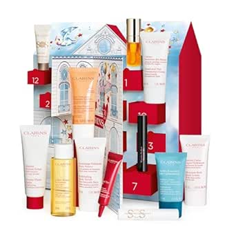 Clarins 12 Days of Beauty Favorites | 12-Piece Advent Calendar