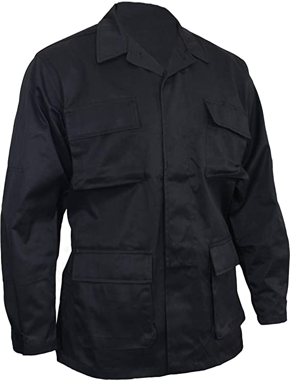 Mil-Tec BDU Combat Shirt Black