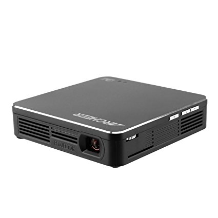 Archeer Portable Rechargeable Projectors Wi-Fi or HDMI Connectivity Rechargeable Battery Home Video Player