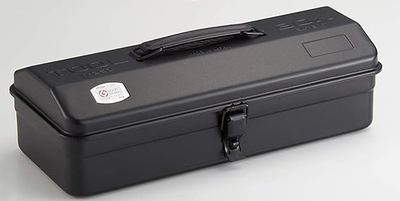 Toyo Y-350 Steel Angle Tool Box (Tool Box), Black