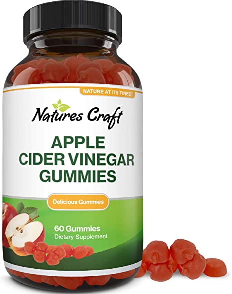 Best Apple Cider Vinegar Gummies - ACV Gummies for Appetite Suppressant Colon Cleanse and Detox Fat Loss Liver Aid Kidney Support Bloating Relief and Weight Loss with Digestive Enzymes and Folic Acid